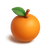 icono de naranja