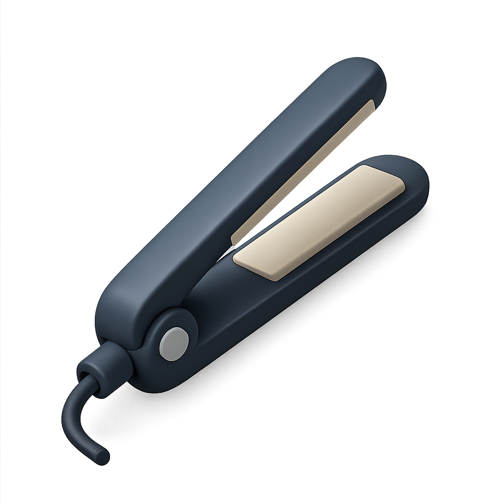 icono de plancha de pelo