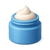 icono de pote de crema abierto