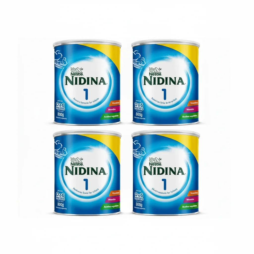 NIDINA 1 INFANT Pack x 4  Envases x 800 g