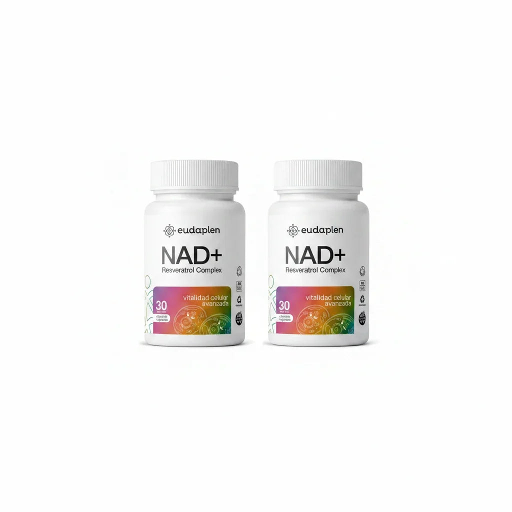 Pack X2 Nad+resveratrol Eudaplen X 30 Capsulas Vegetales