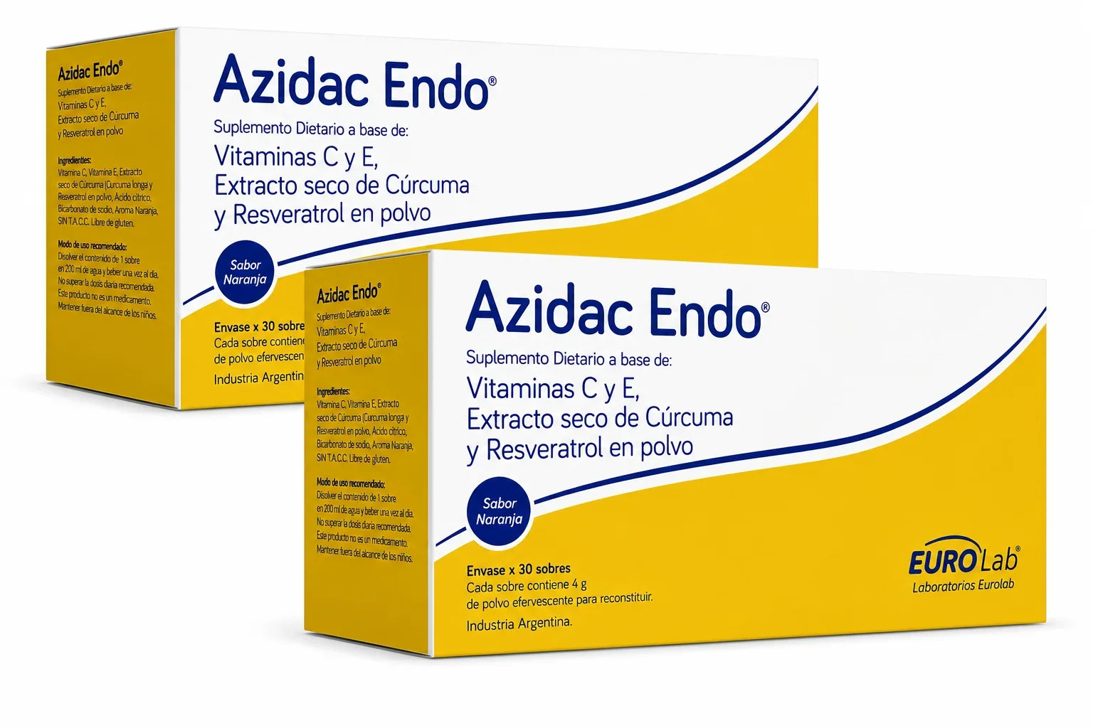 Pack X2 Azidac Endo Sobres x 30
