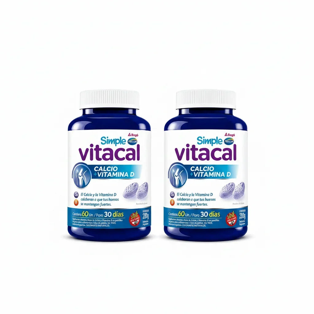 Pak X2 Simple Calcio +VIt x D 120 Past Goma