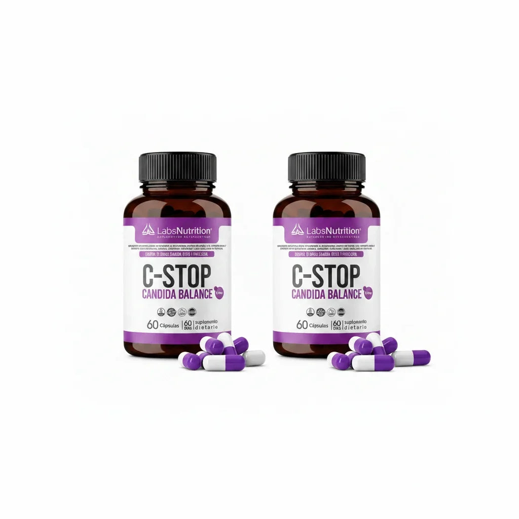 Cándida Stop Labs Nutrition Cápsulas Sin Sabor 120 Unidades