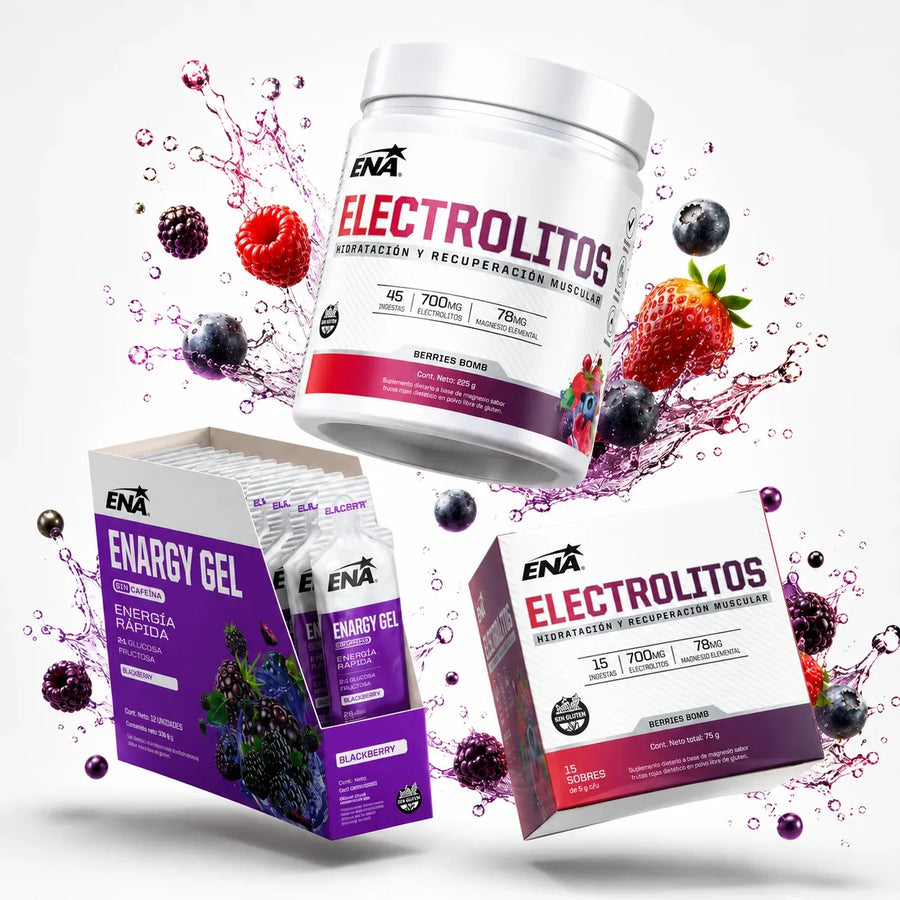 Kit Maratón y Runners Ena Sport — Berries