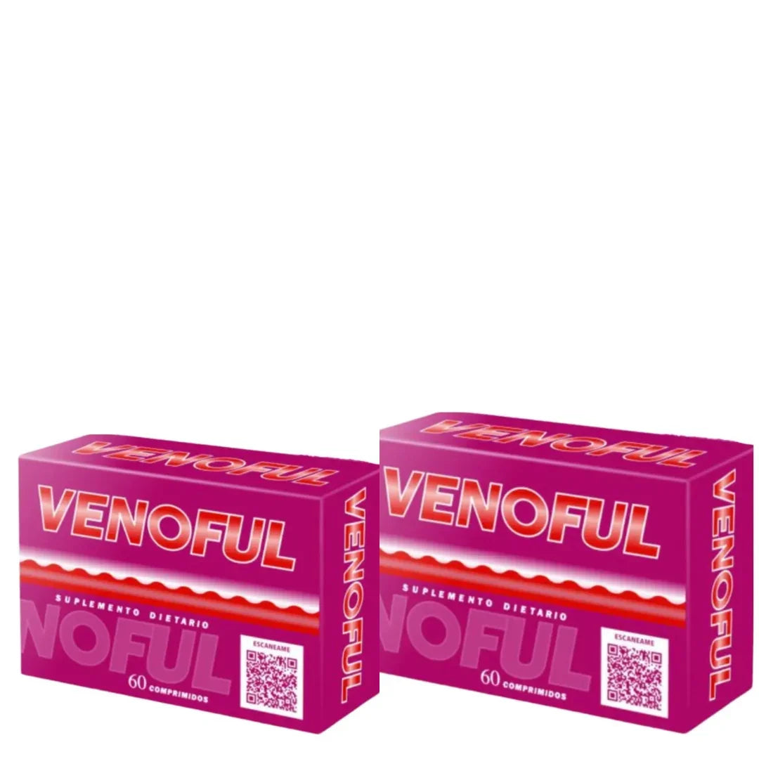 Pack X 2 Venoful Suplemento Circulatorio Cápsulas Provefarm