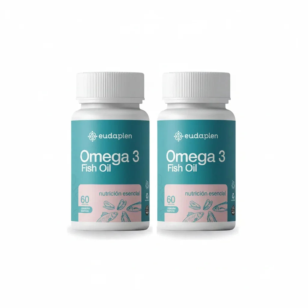 Pack X2 Omega 3 Aceite Pescado Eudaplen