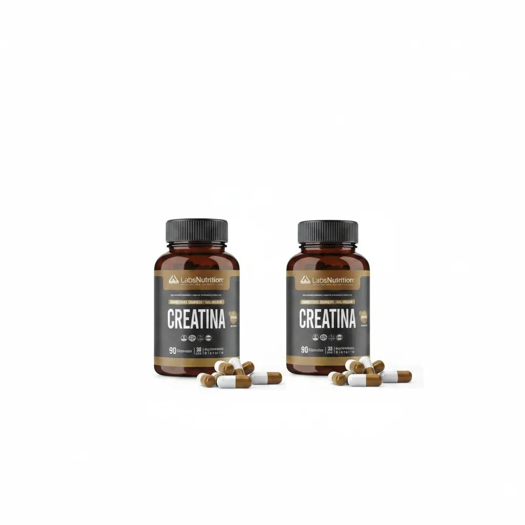 Pack x2 Creatina Monohidrato Labs Nutrition 90 Capsulas