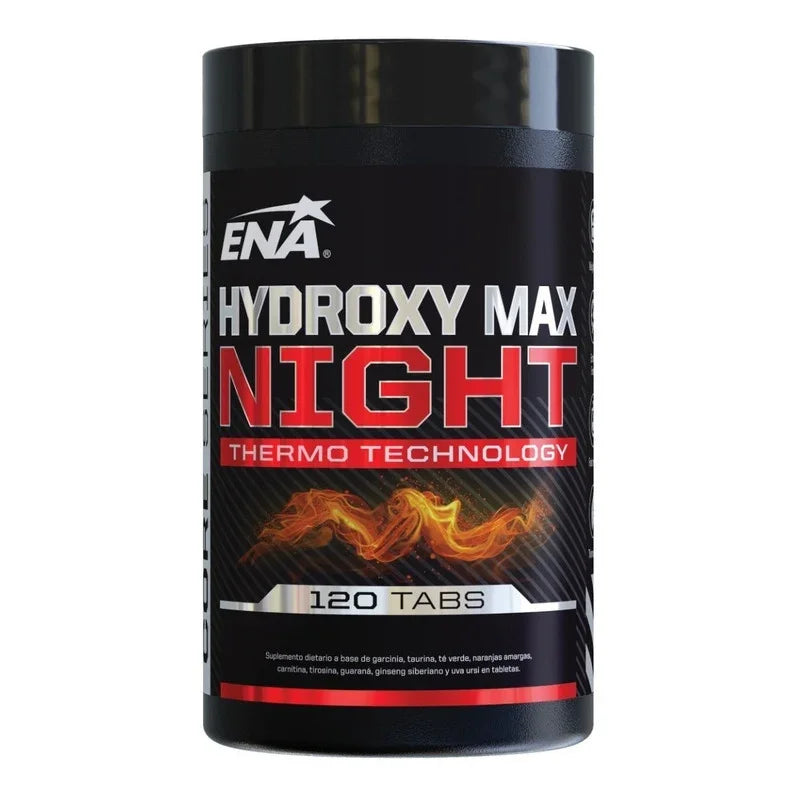 Hydroxy Max (120 Tabs) Ena Termogénico Descenso De Peso Sabor N/a Neutro