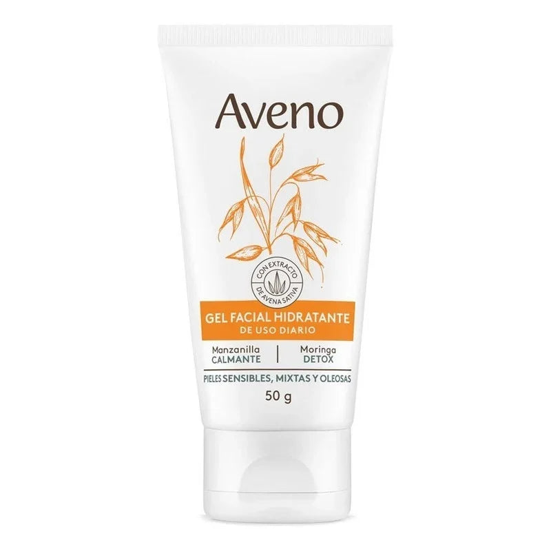 Gel Crema Hidratante Facial Piel Sensible Mixta Aveno 50g