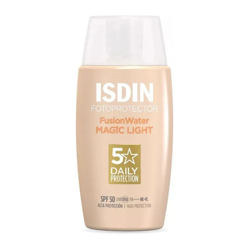Fotoprotector Isdin Fusion Water Magic Color Ligth Spf 50 X 50ml