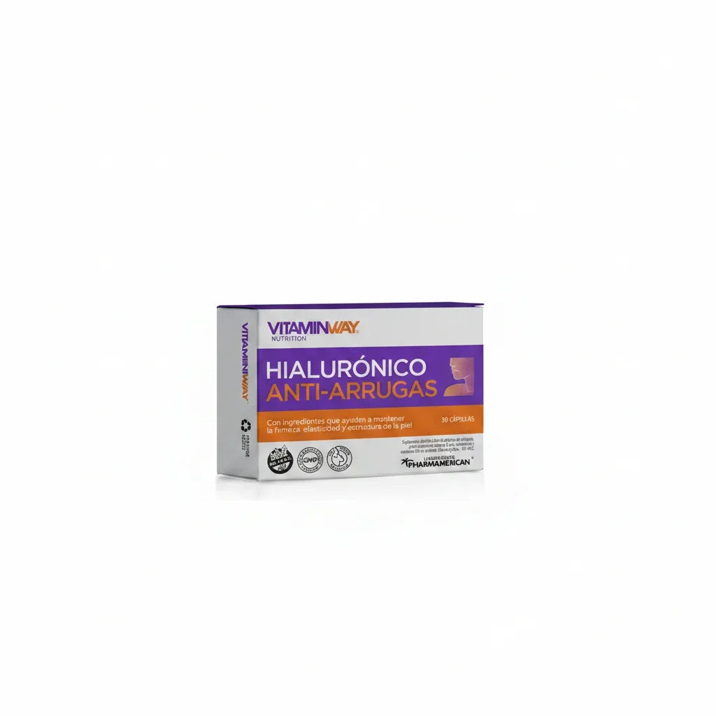 Hialuronico Anti Arrugas Vitamin Way Suplemento X 30 Capsulas