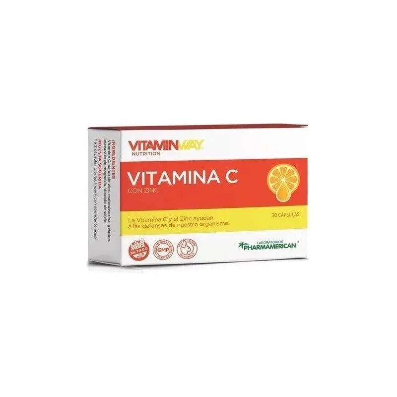 Vitamin Way Vitamina C Con Zinc X 30 Capsulas