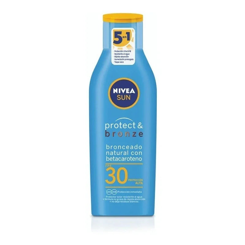 Nivea Sun Protect & Bronze Crema 30 200 Ml