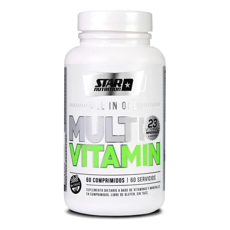 Multivitamin All In One X60 Caps - Star Nutrition Sabor Sin Sabor