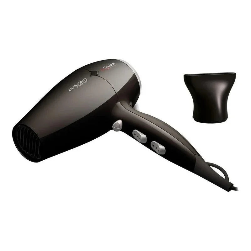 Secador De Pelo Ga.ma Italy Diamond Ceramic Negro