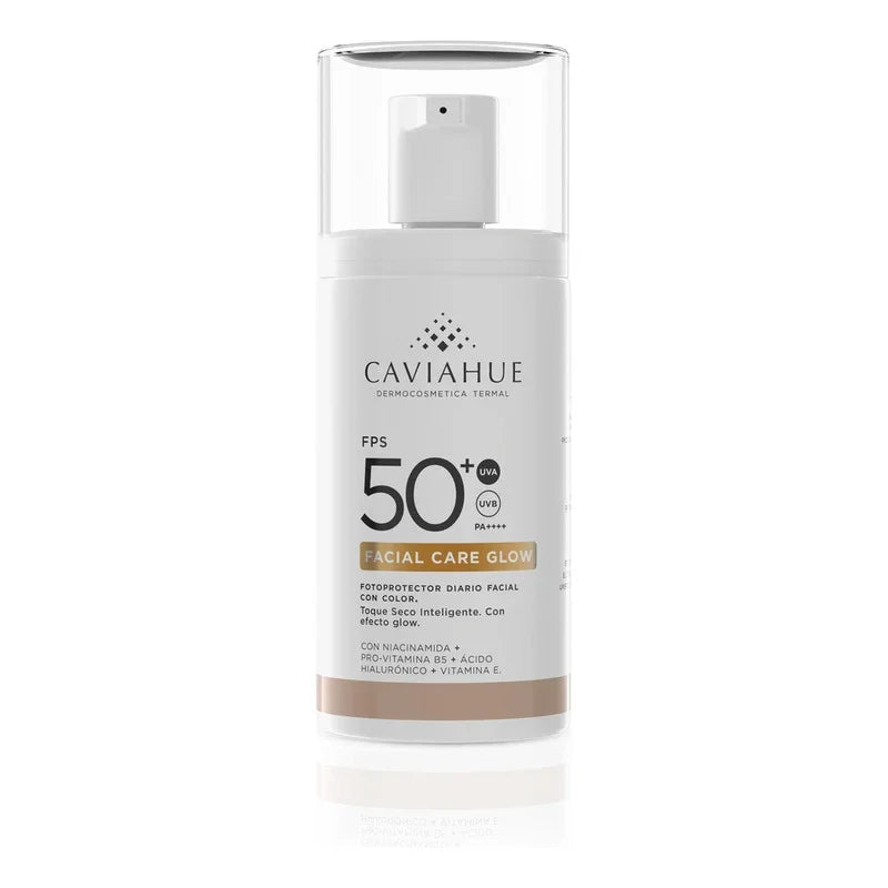 Caviahue Protector Solar Fps50+ Facial Care Glow Color 50ml