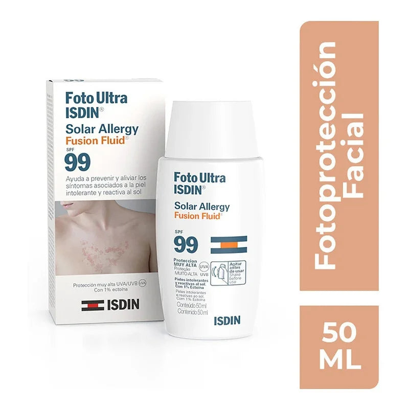 Fotoprotector Fps 99 Isdin Fotoultra Solar Allergy 50ml