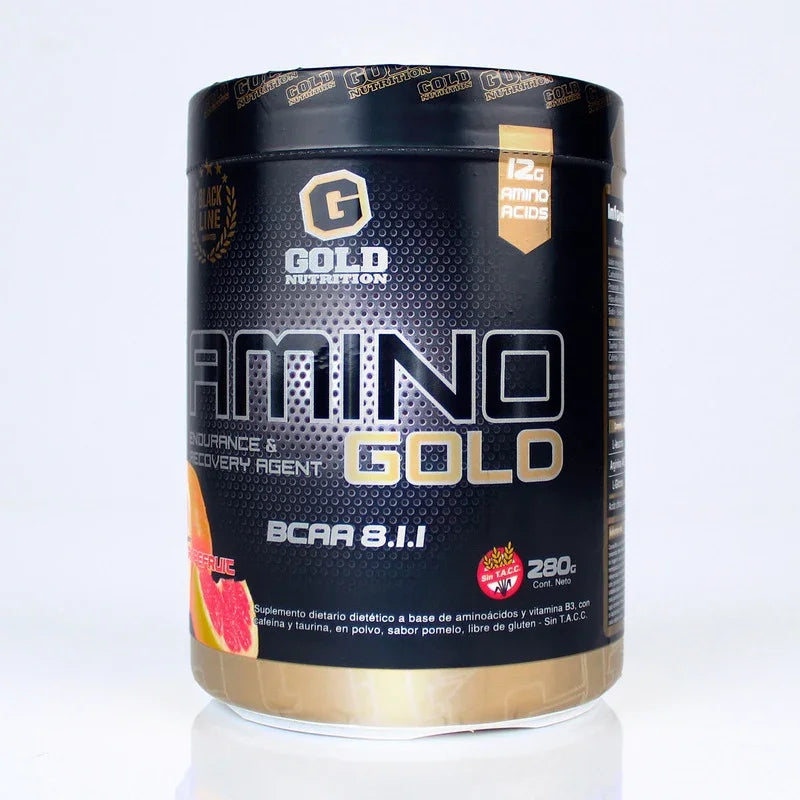 Amino Gold Bcaa 8.1.1 Sabor Grapefruit X 280gr Gold Nutrition Pomelo
