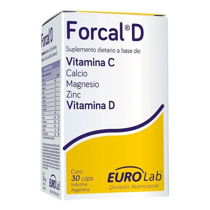 Forcal D Caps X 30 Sabor No