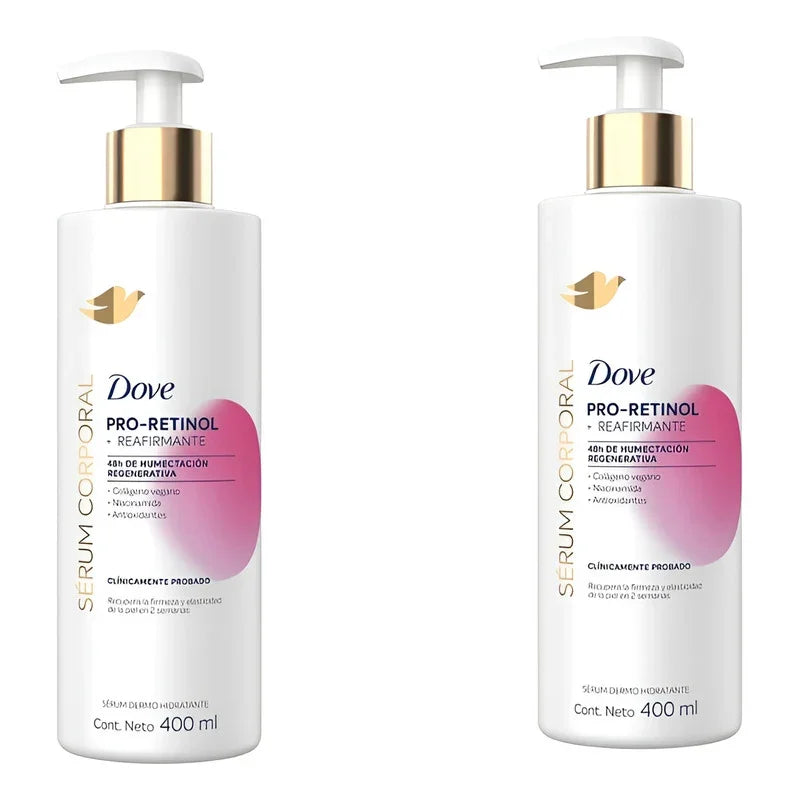 Serum Coporal Dove Pro Retinol Reafirmante 400ml Pack X2