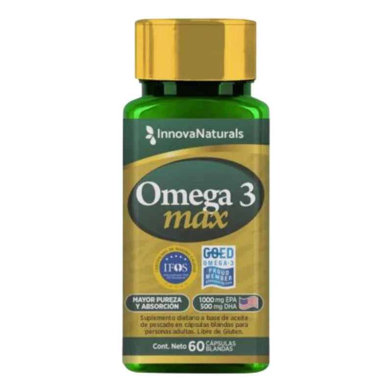 Omega 3 Max 1000 Epa + 500 Dha Innovanaturals 60 Caps Ifos Goed Neutro