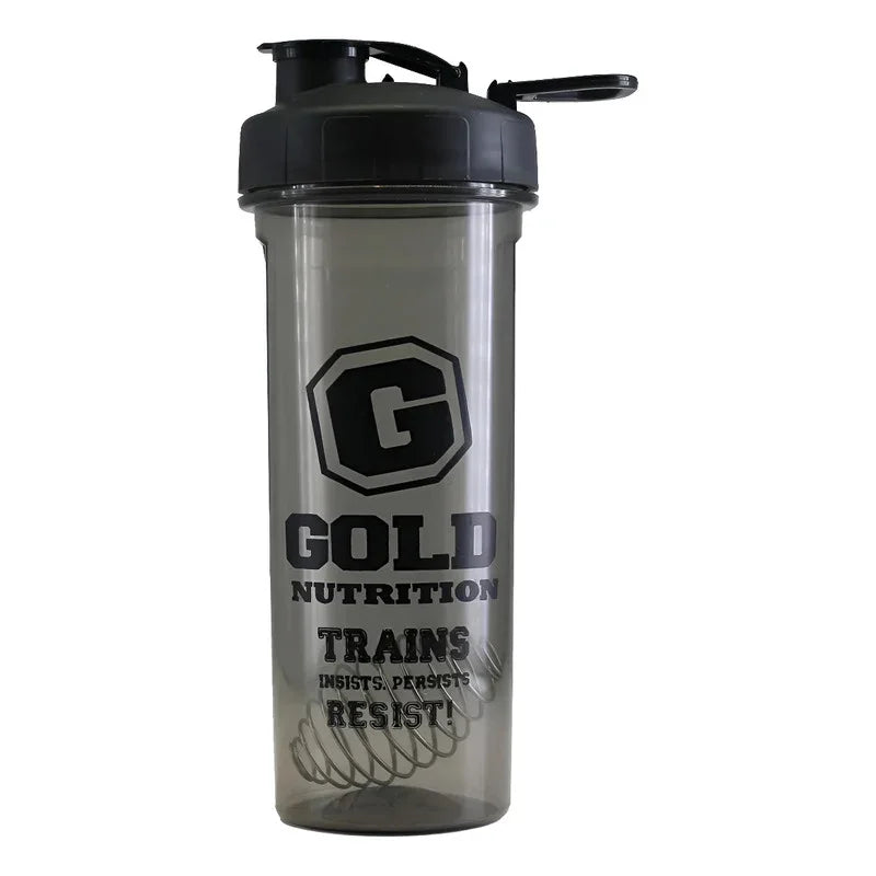 Shaker Pro One Gold Nutrition Mezclador De Proteina Resorte Negro