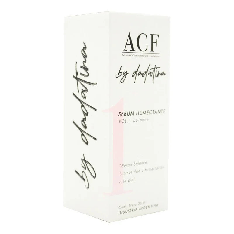 Acf By Dadatina Serum Humectante Vol 1 Balance X 30 Ml Tipo De Piel Todo Tipo