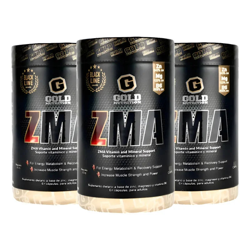 Pack X3 Zma Gold Nutrition Sin Sabor Sin Sabor