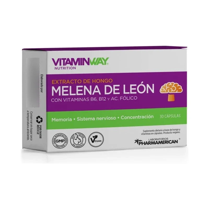 Vitamin Way Melena De León Suplemento Dietario