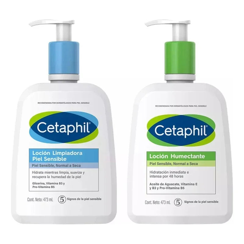 Kit Cetaphil Rutina Corporal Para Piel Normal