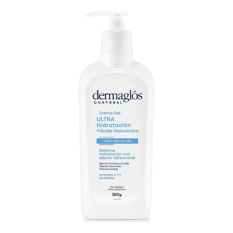 Dermaglós Corporal Ultra Hidratación Acido Hialuronic X 300g Neutra