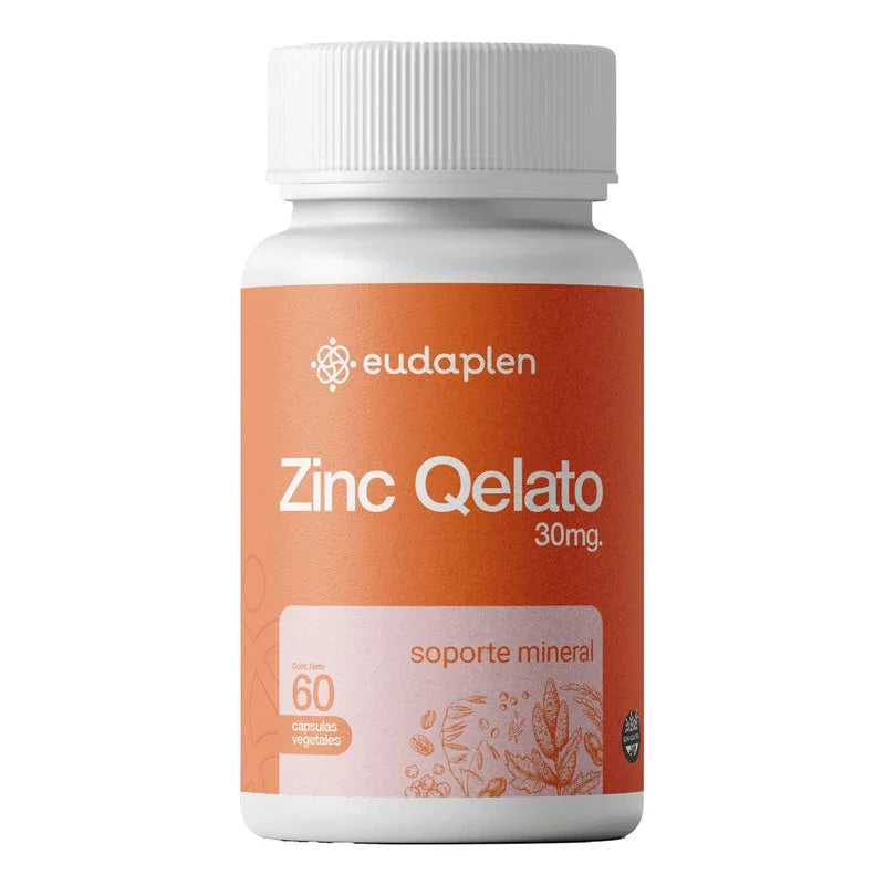 Zinc Qelato - 60 Servicios - Eudaplen Sabor Sin Sabor