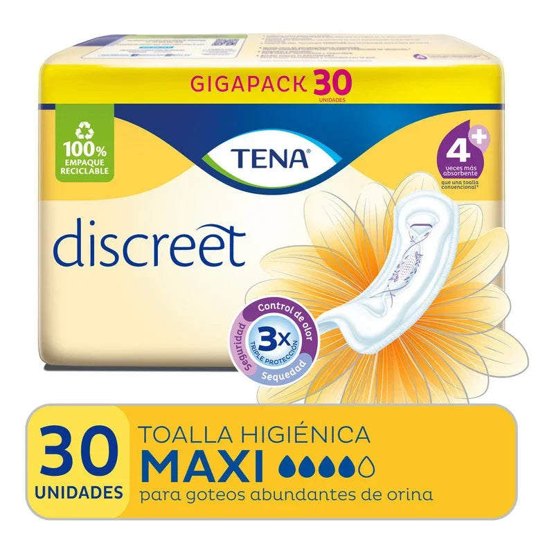 30 Apósitos Tena Mujer Maxi