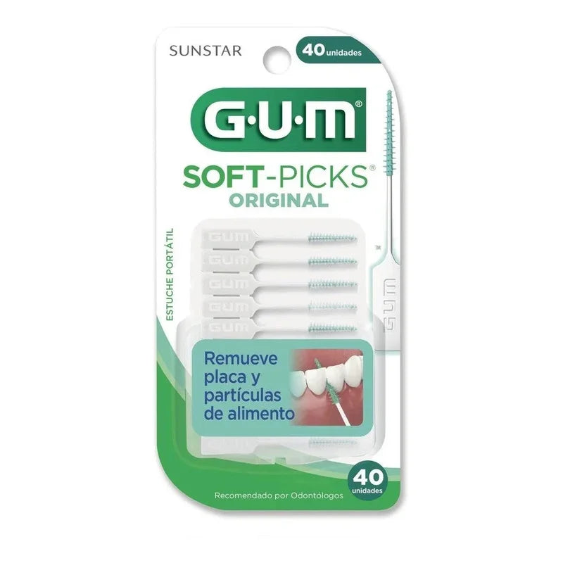 Cepillo Interdental Gum Soft Picks Original X 40 U.