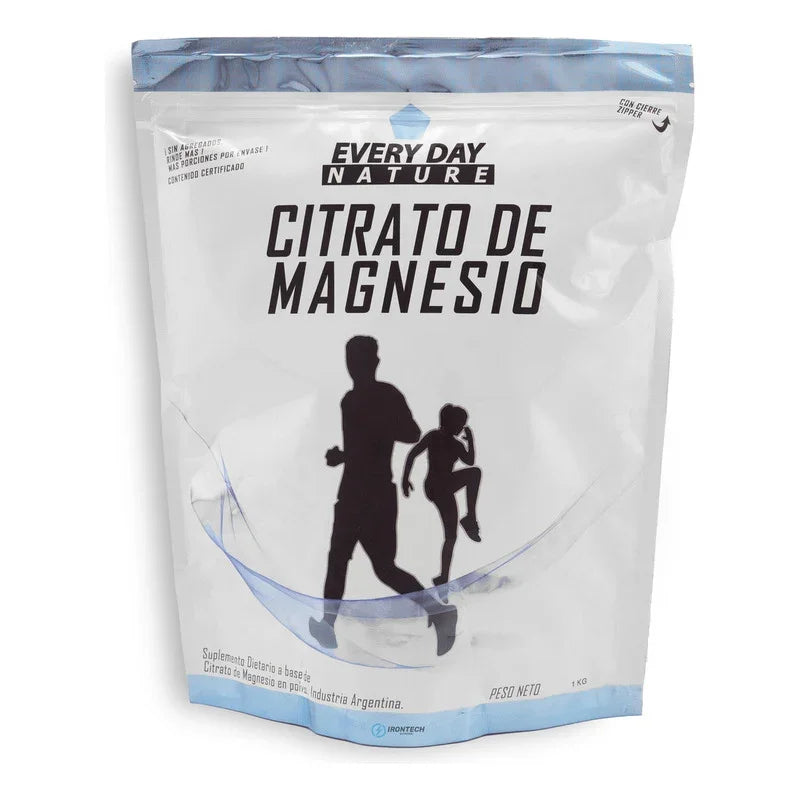 Edn Nutrition Citrato De Magnesio En Polvo 1kg Vegano Usp