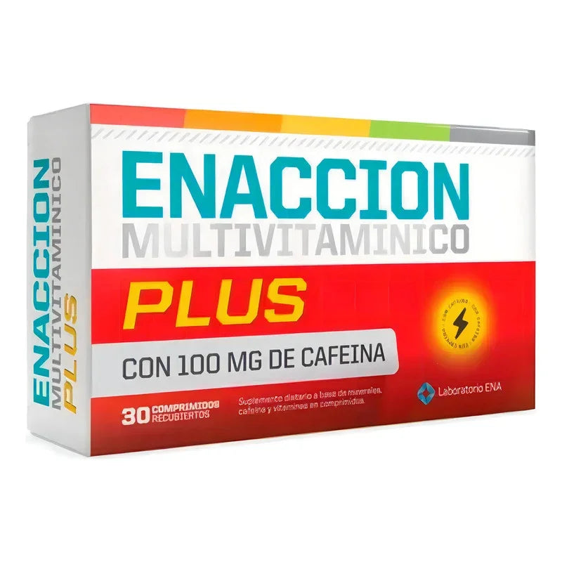 Suplemento Dietario X30cmp Multivitaminico Plus Enaccion
