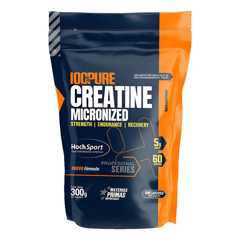 Suplemento Hochsport Profesional Series Creatina De 300g Sin Sabor