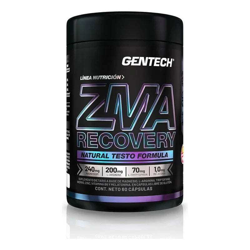 Zma Recovery Zinc + Magnesio + Arginina - Gentech Sabor Sin Sabor