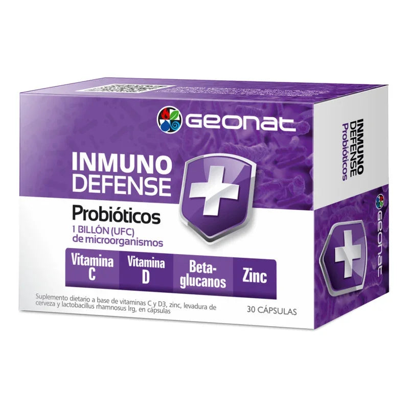 Geonat Inmuno Defens Probioticos X 30 Comp Sabor No