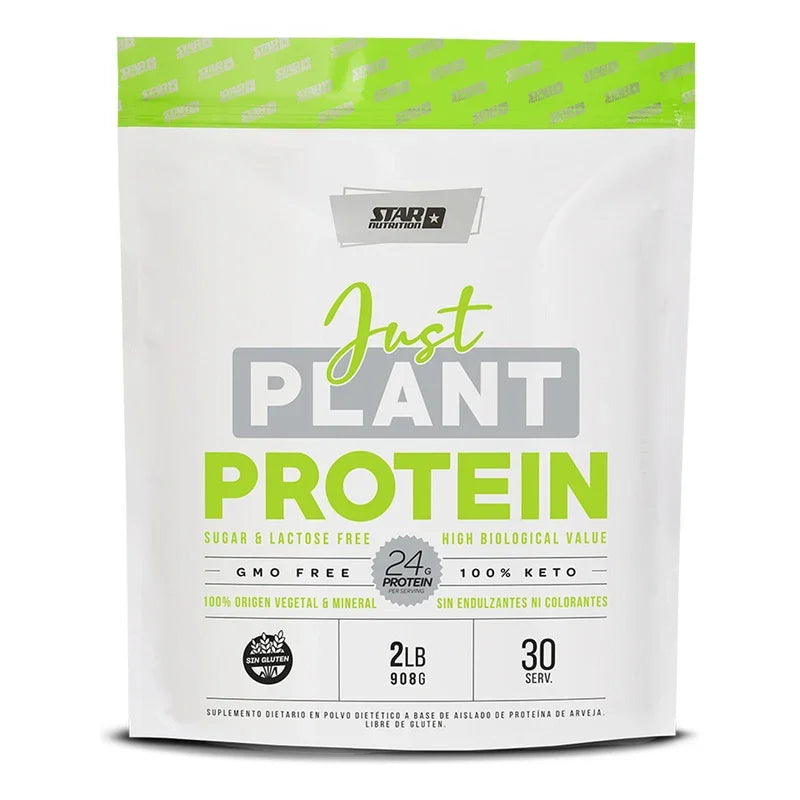 Just Plant Protein Star Nutrition Vegana 2lb Sin Sabor