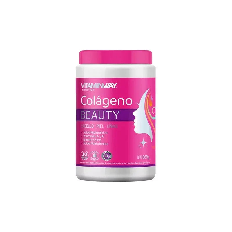 Colágeno Beauty Bebible Vitamin Way X 360g Sabor Limón