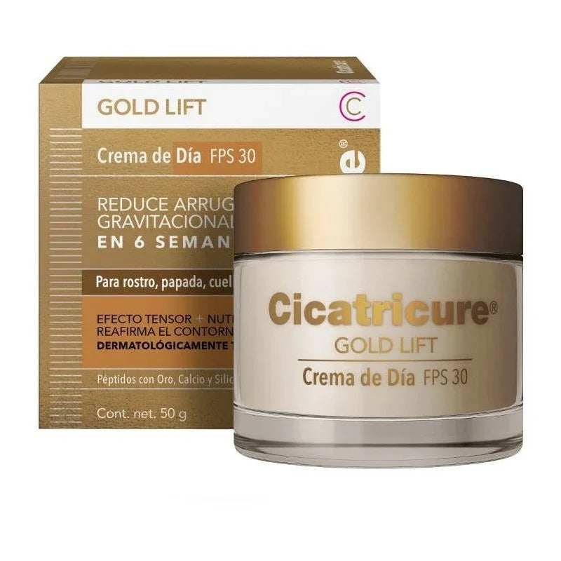 Cicatricure Gold Lift Crema De Dia Fps30 Antiarrugas 50g Momento De Aplicación Día Tipo De Piel Pieles Maduras