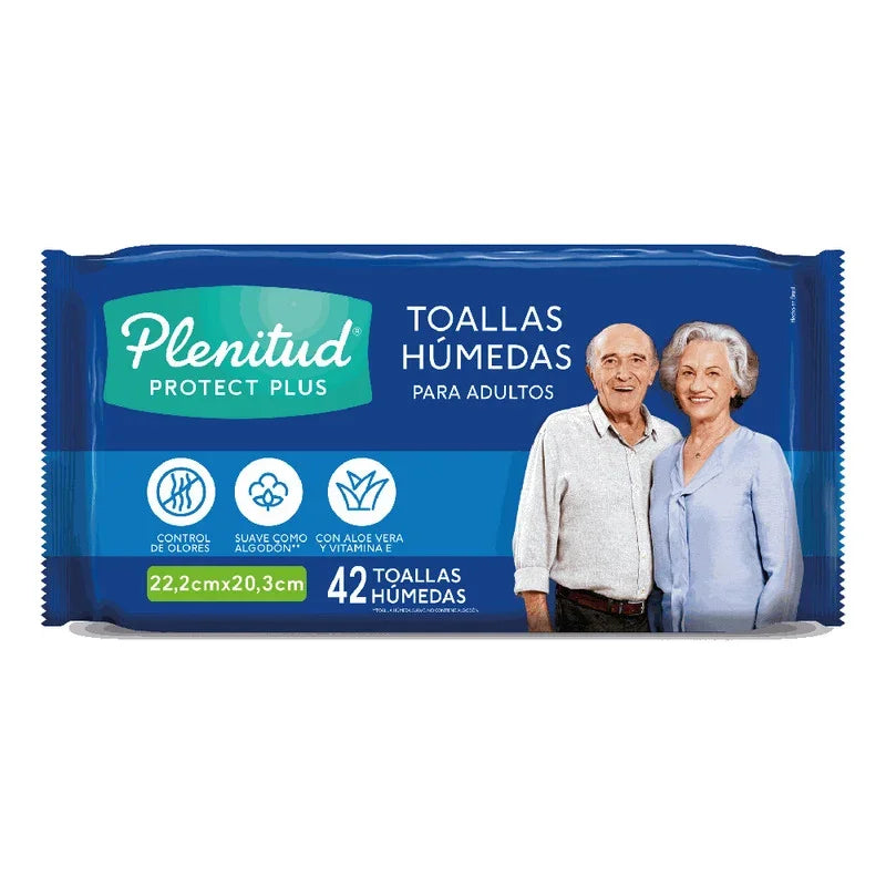 Toallas Húmedas Plenitud para Adultos X42