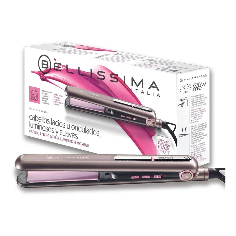 Plancha De Pelo Bellissima Italia B9 300 Gloss Ceramic