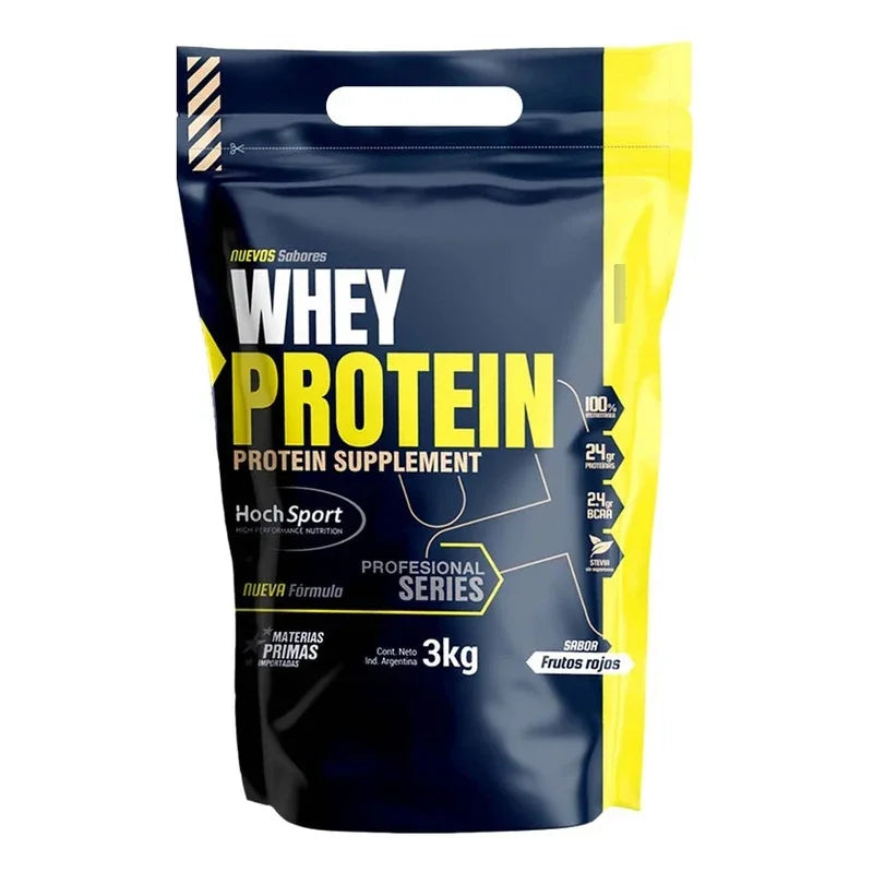 Whey Protein 3kg - Hochsport Sabor Frutos Rojos