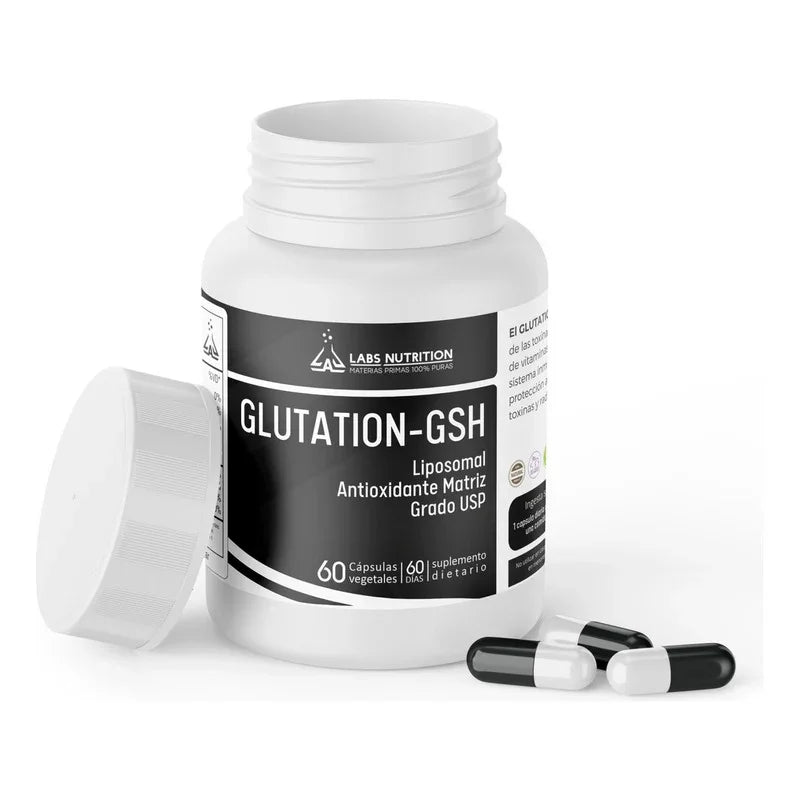 Glutation X 60 Cápsulas Labs Nutrition Sabor Sin Sabor