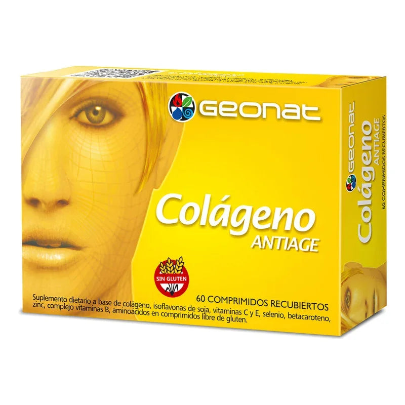Colágeno Antiage X60 Comp. - Piel, Cabello Y Uñas Sabor Neutro