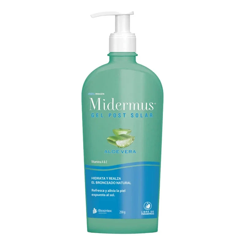 Midermus Post Solar Con Vitamina A Y E Gel 240g