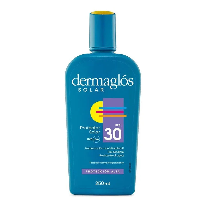 Protector Solar Dermaglós Fps30 Emulsión X250ml